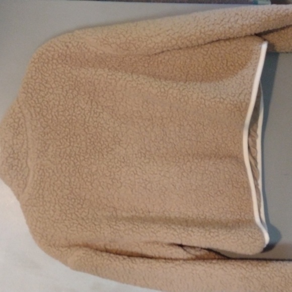 CHAMPION Teddy cropped hoodie size large - Picture 5 of 8